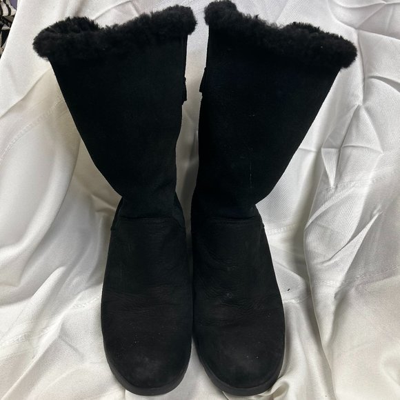 UGG Edelina boot size 9 Black - Picture 4 of 5
